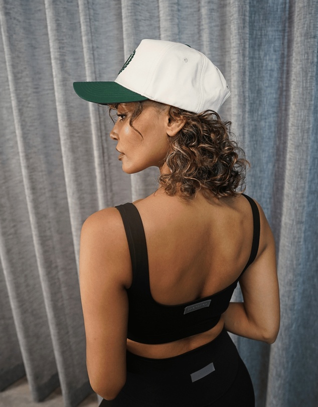 Provence - Contrast Crest Cap Off White/Green