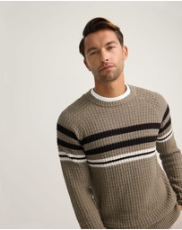 Oxford - Benji Stripe Cotton Knit