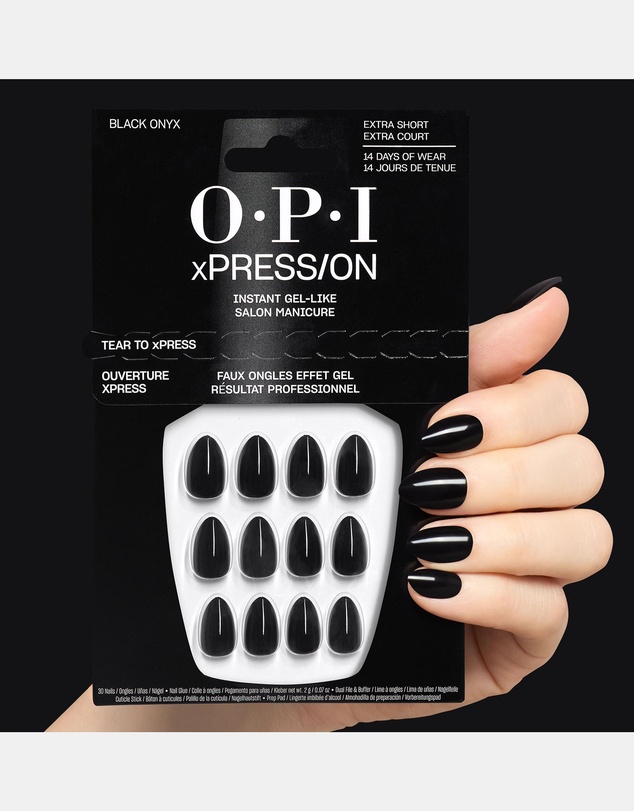 O.P.I - Xpress/On Black Onyx