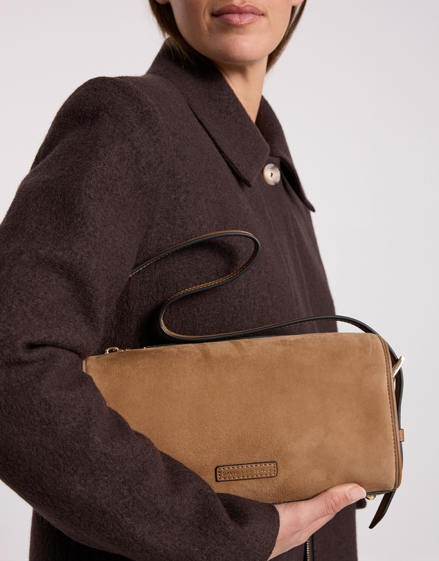 David Lawrence - Harriet Suede Leather Bag
