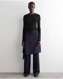 COS - Wool Skirt Trousers