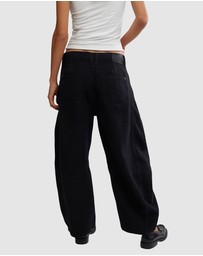 Free People - Good Luck Mid Rise Barrel Jeans