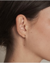 MIMCO - Asteria Charm Hoop Earrings