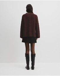 Country Road - Longline Cable Knit
