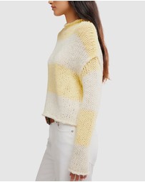Free People - Opal Rugby Stripe Sweater