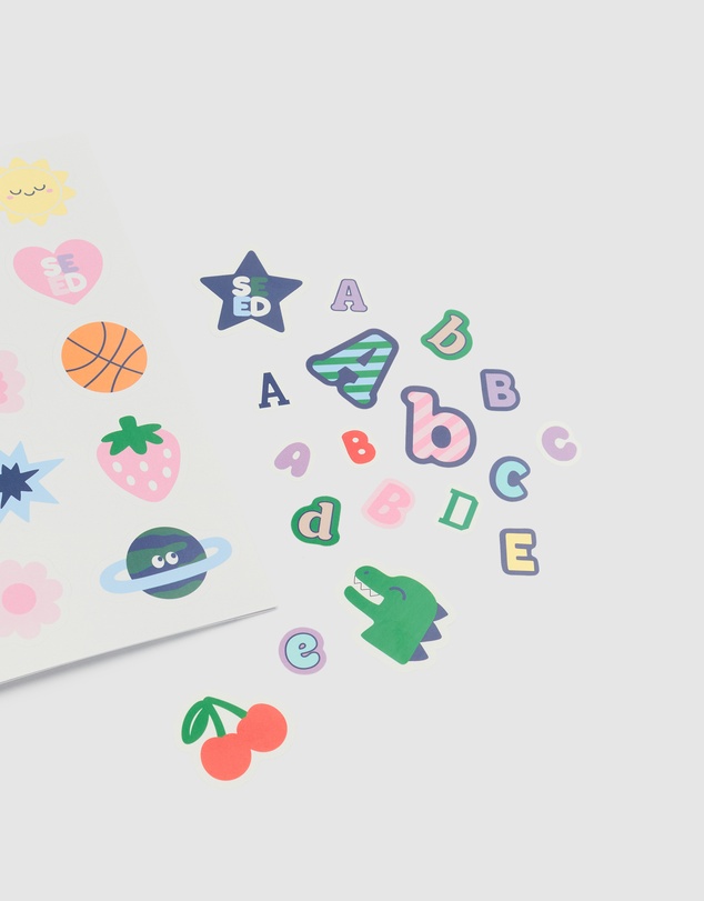 Seed Heritage - Initial Sticker Book