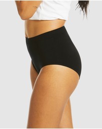 Love Luna - 3 Pack Women's Side Seamfree Period Full Brief