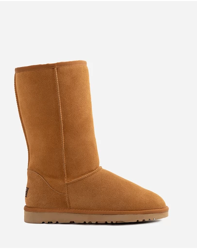 Ozwear Connection Uggs - Ugg Boots Genuine Australian Sheepskin Unisex Long Classic Suede