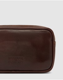 Republic of Florence - Marcus Brown Leather Carry Pouch
