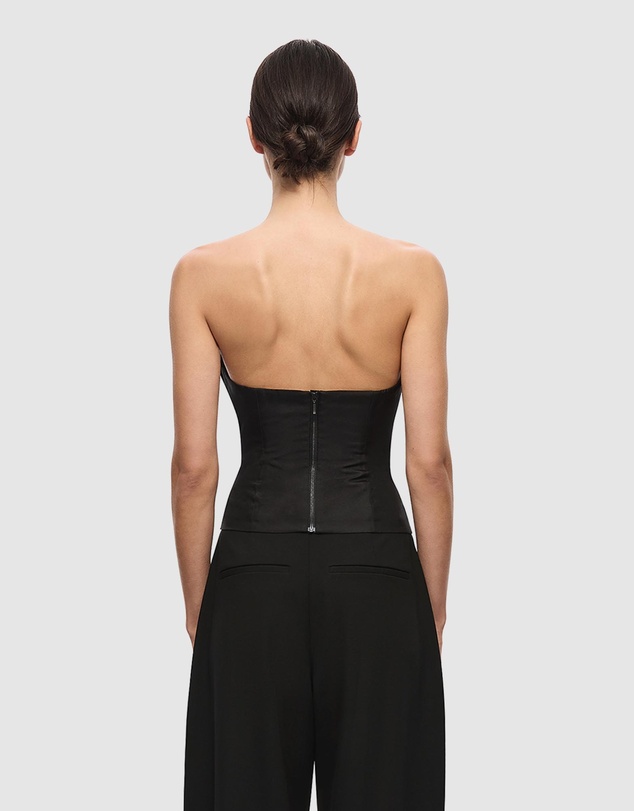 MISHA - The Volta Silk Bustier Top