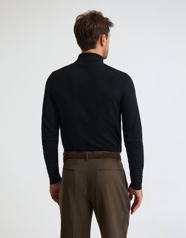 Oxford - Aaron Turtle Neck Merino Pullover