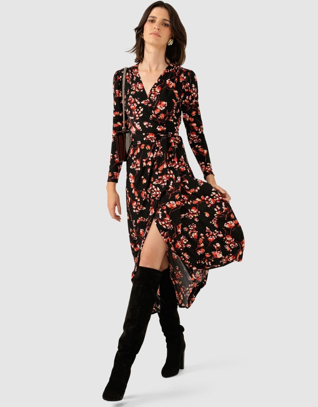 SACHA DRAKE - Reed Wrap Dress