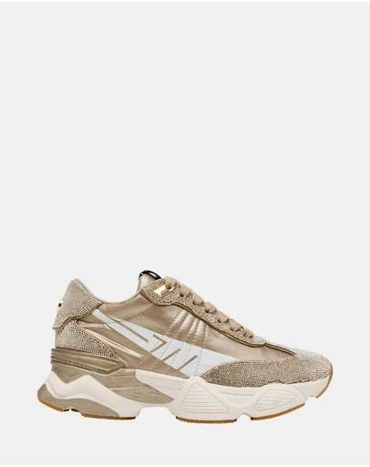 Steve Madden - Setback-R Gold Sneakers