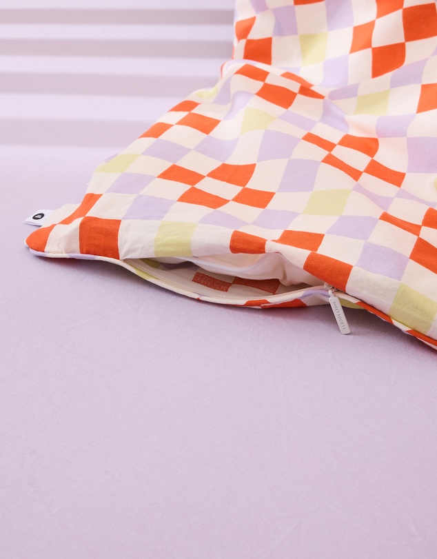Sheet Society - Leo Washed Cotton Kids Quilt Cover