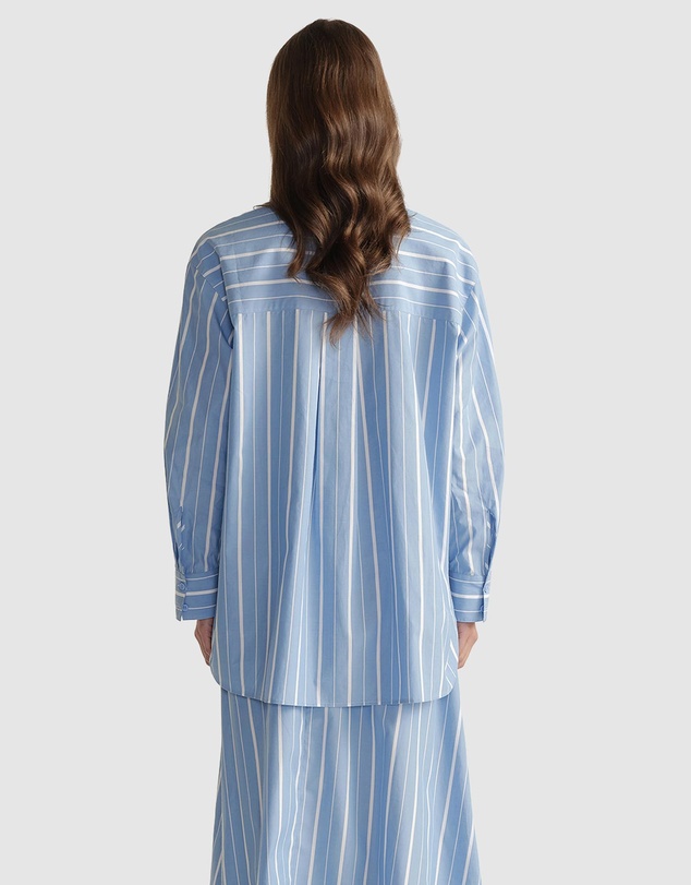 Decjuba - D-Luxe Poplin Stripe Shirt