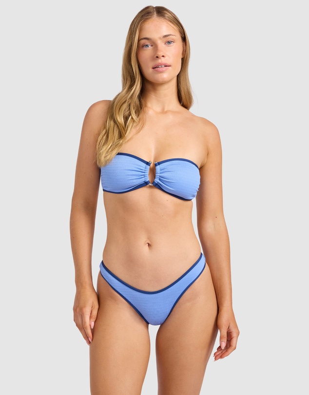 Seafolly - Beach Bound Ring Front Bandeau Bikini Top