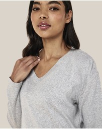 Papinelle - Pia Luxe V Neck Long Sleeve Top