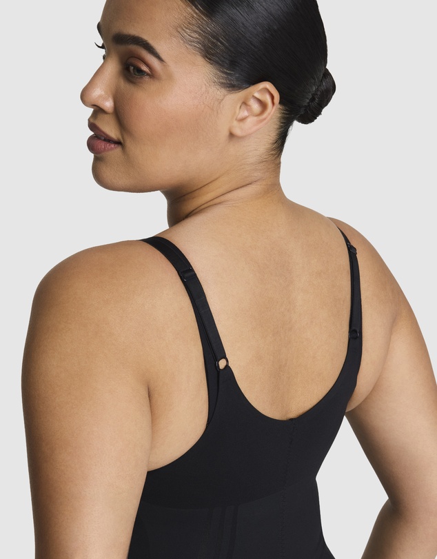 Spanx - Spanxsculpt Gofigure-Open Bust Mid Thigh Bodysuit