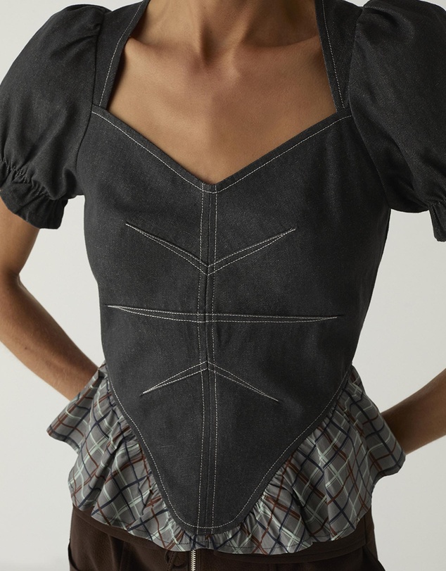 Laagam - Regina Puff Sleeve Blouse