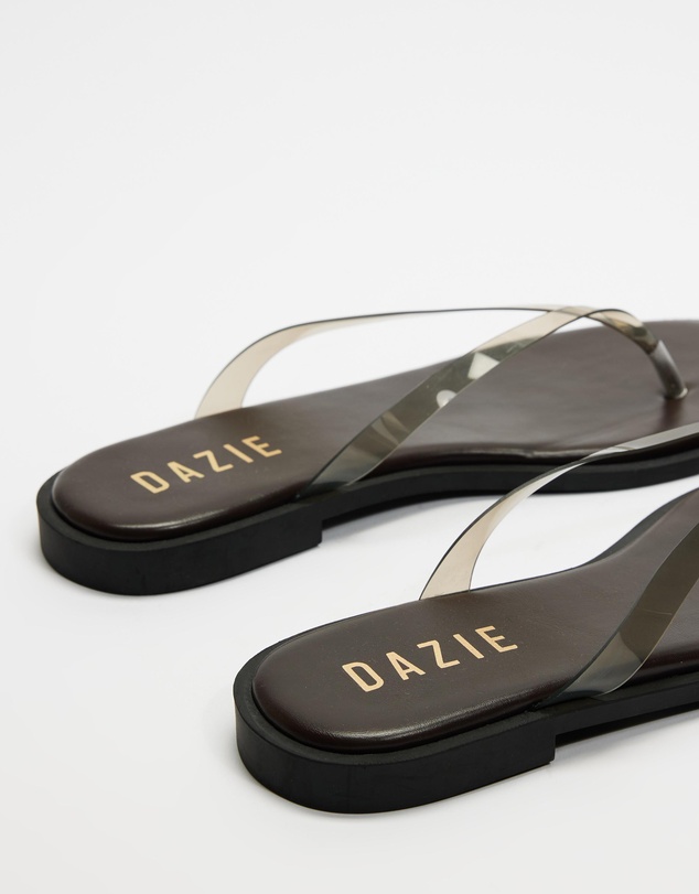 Dazie - Ruby Clear Thongs