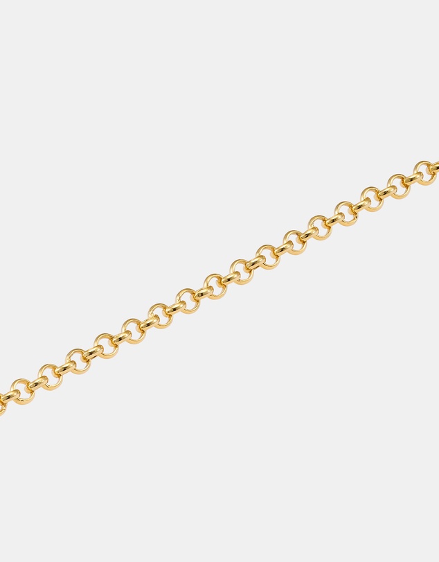 Zoe Olivia - 14K Gold Vermeil 'O' Ring Charm Bracelet