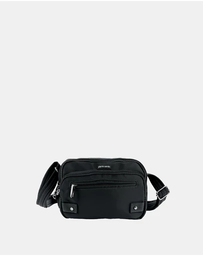 Pierre Cardin - Pierre Cardin Nylon Anti-Theft Cross Body Bag