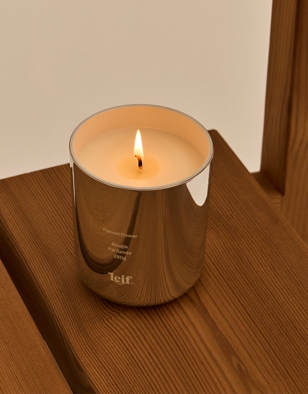 Leif Products - Limited Luxe: Flannel Flower Candle 280g