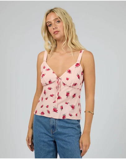 All About Eve - Scarlett Top Print