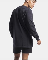 Vacancy Co - Palm Embroidery Long Sleeve Tee