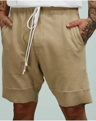 Surrounded By Ghosts - The Larimar French Terry Drawstring Shorts