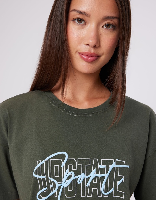 Upstate - Thrive Tee - Washed Urban Ivy
