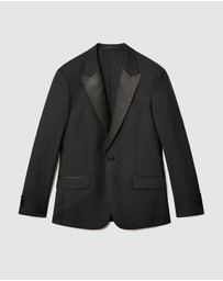 Politix - Riley Black Tie Chintz Tuxedo