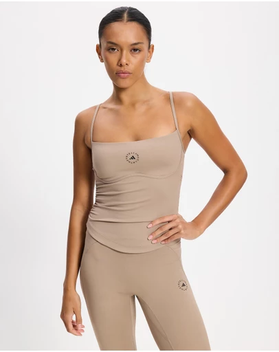 adidas by Stella McCartney - aSMC Studio Spaghetti Crop Top