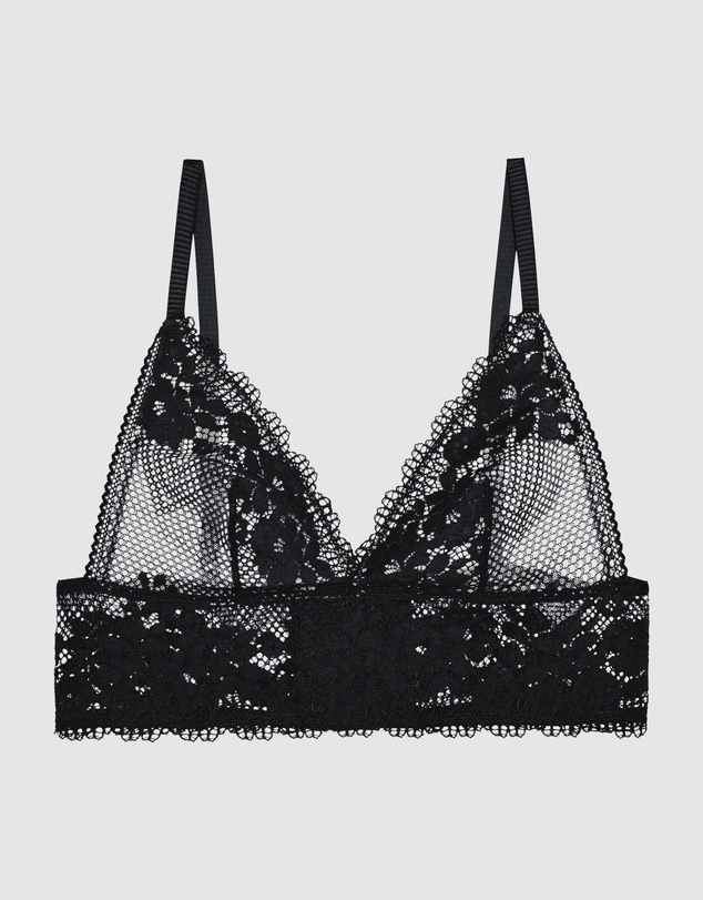 Passionata - Nina Unpadded Triangle Cup Longline Lace Bralette