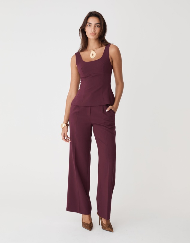 Forcast - Nikki Peplum Top