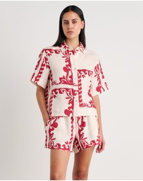 Jag - Wave Linen Shirt - ICONIC EXCLUSIVE
