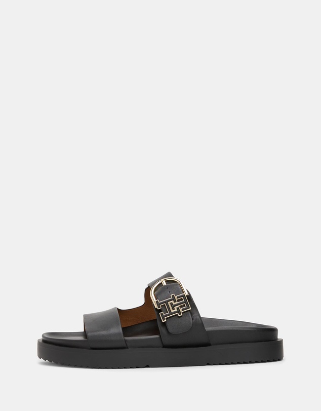 Tommy Hilfiger - Leather Sporty Mules - Women's