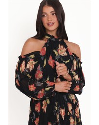 Petal & Pup - Hillary Playsuit - Black Floral