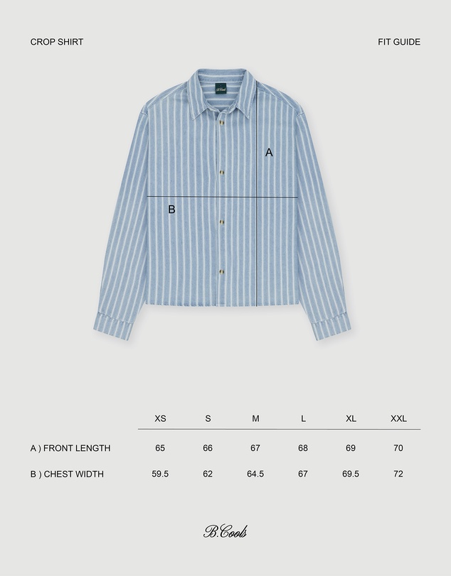 B.Cools - Chatlet Crop Shirt