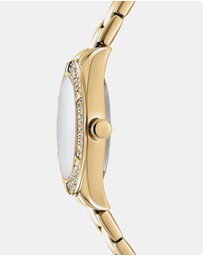 DKNY - Evening Gold 30mm Green Dial Womens Watch
