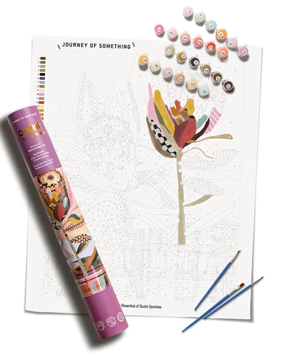 Journey Of Something - Paint by Numbers - Two Proteas
