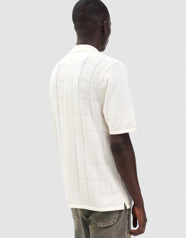 rag & bone - Window Pane Short sleeve Dalton