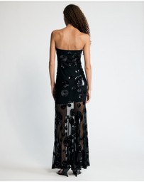 Lover - Alexis Strapless Sequin Maxi Dress