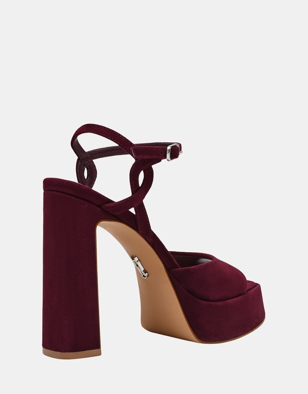 Steve Madden - Miliana Dark Cherry Heels