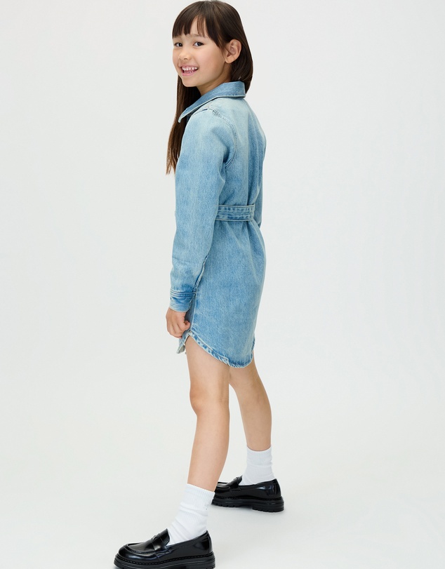 Calvin Klein Jeans - Girls Denim Shirt Dress