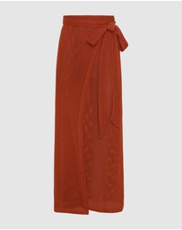 Arms Of Eve - Verona Wrap Skirt - Apricot
