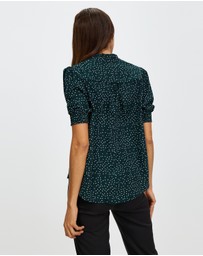 Atmos&Here - Brodie Puff Sleeve Blouse