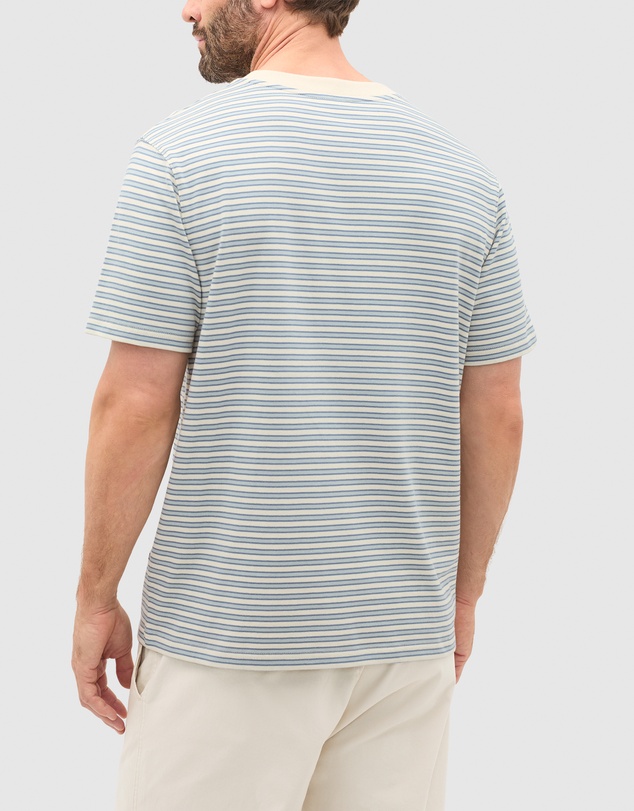Seed Heritage - Stripe Crew Tee