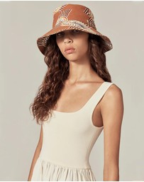 Helen Kaminski - HK x Babbarra Sky Hat