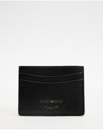 Emporio Armani - Tumbled Leather Card Holder